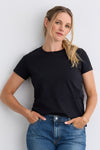 Women's Ultra 100% Organic Cotton Relaxed Crew Neck T-shirt