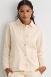 Women’s Organic Cotton Double Knit Luxe Shirt Jacket
