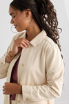 Women’s Organic Cotton Double Knit Luxe Shirt Jacket