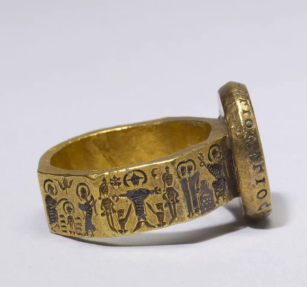 medieval wedding ring