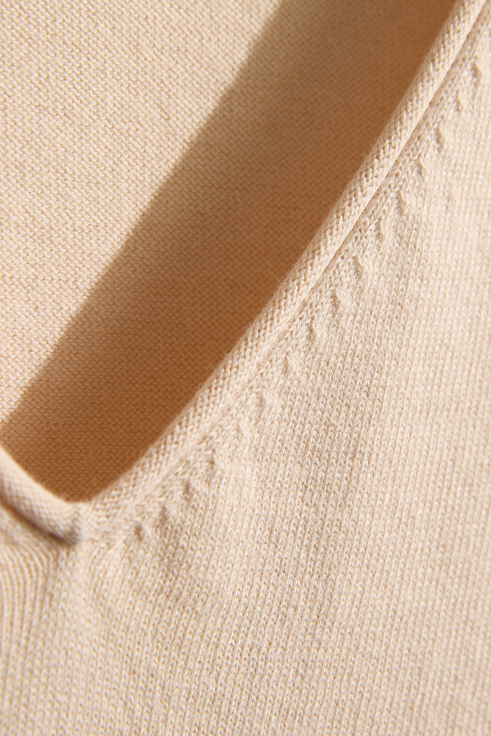 womens relaxed fit organic v-neck sweaters - dye free - undyed - fair indigo ethically made