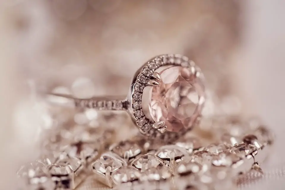 pink diamond ring