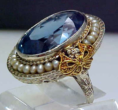 edwardian era engagement ring