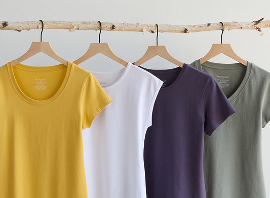 eterna organic pima cotton t-shirts fabric blend