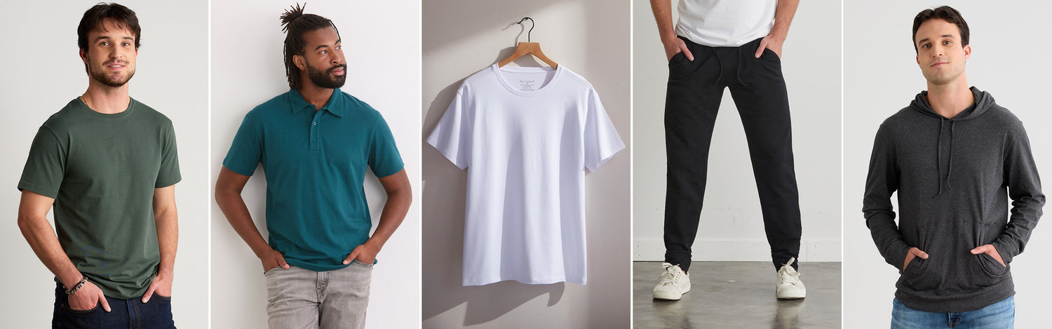 mens organic cotton t-shirts and clothing | pima cotton tees | fair trade clothing