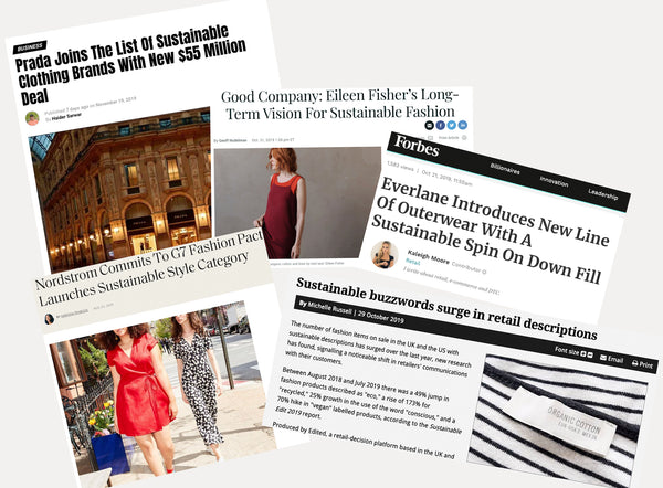 Pioneers in sustainable clothing