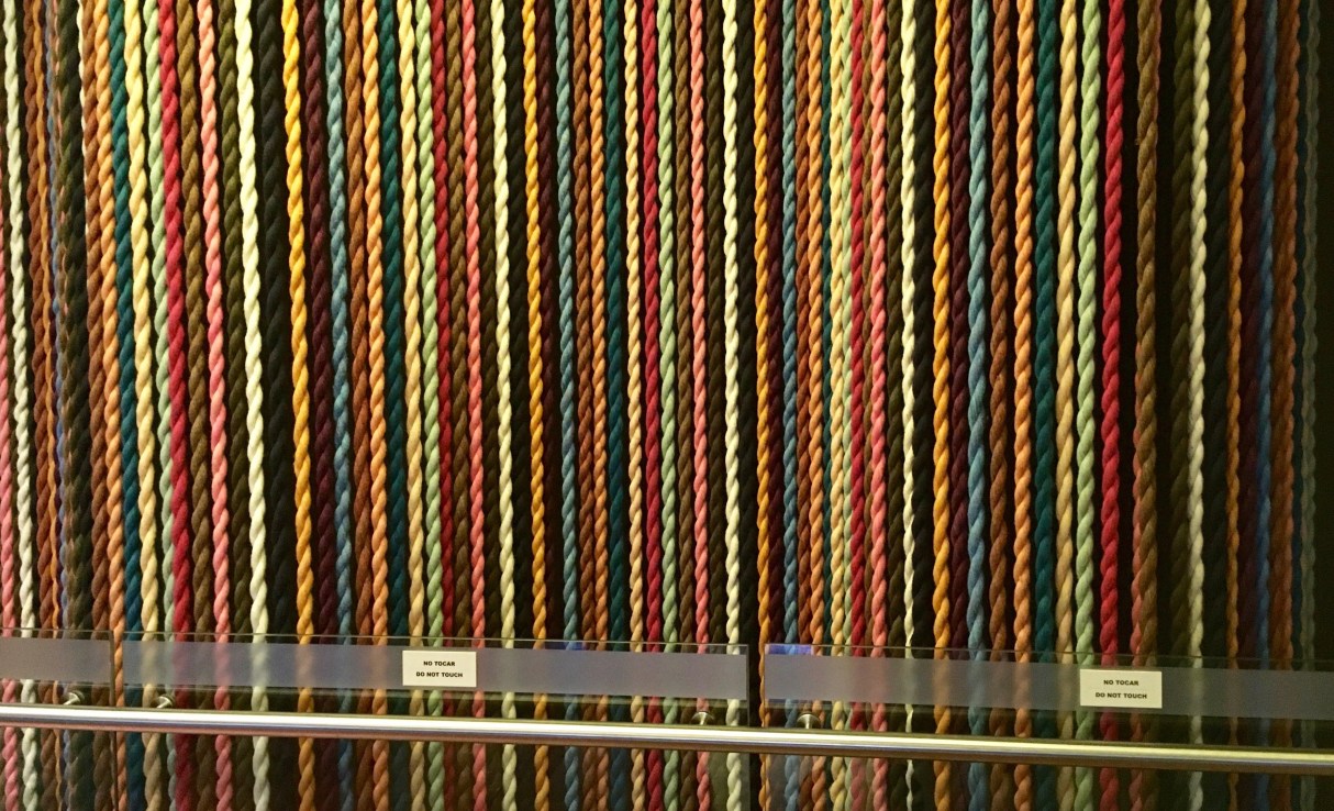 Natural colored yarns